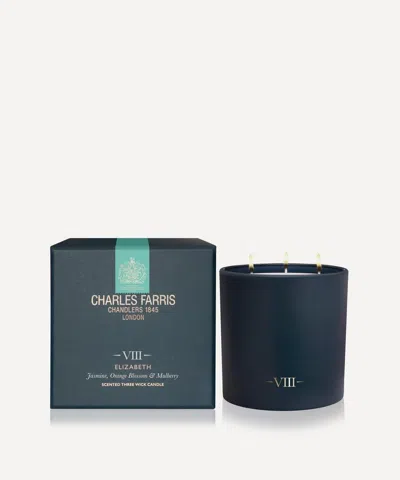 Charles Farris Viii Elizabeth 3 Wick Candle 640g
