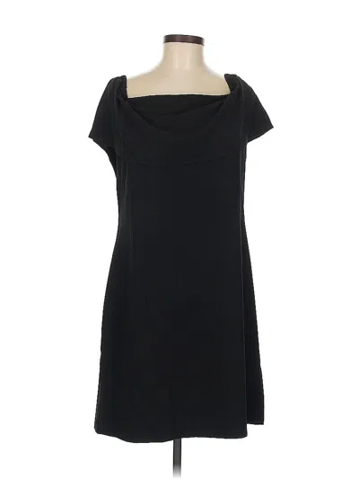 Pre-owned Charles Henry Casual Dress In Black