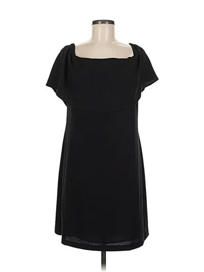 Pre-owned Charles Henry Casual Dress In Black
