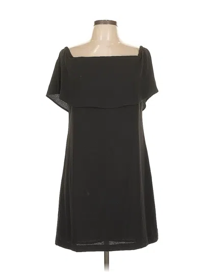 Pre-owned Charles Henry Casual Dress In Black
