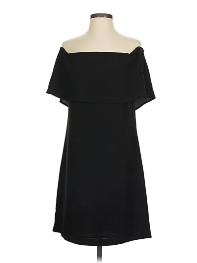Pre-owned Charles Henry Casual Dress In Black