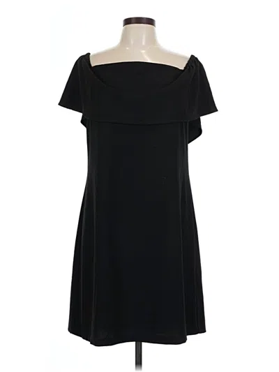 Pre-owned Charles Henry Casual Dress In Black