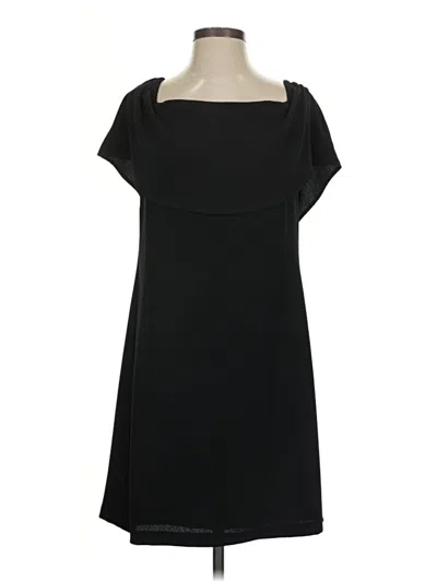 Pre-owned Charles Henry Casual Dress In Black