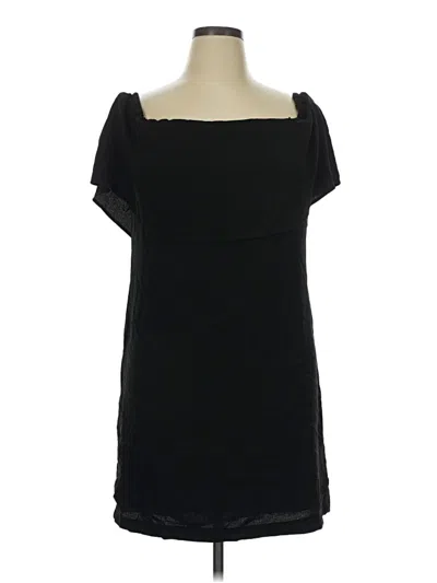 Pre-owned Charles Henry Casual Dress In Black