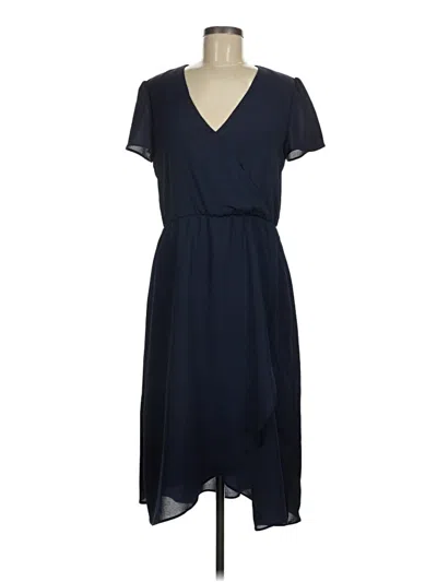 Pre-owned Charles Henry Casual Dress In Blue