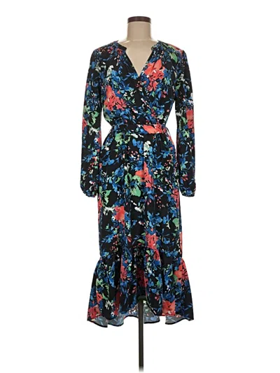 Pre-owned Charles Henry Casual Dress In Blue