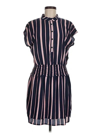 Pre-owned Charles Henry Casual Dress In Blue