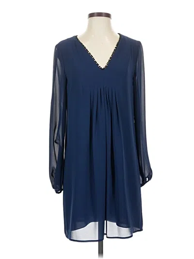 Pre-owned Charles Henry Casual Dress In Blue
