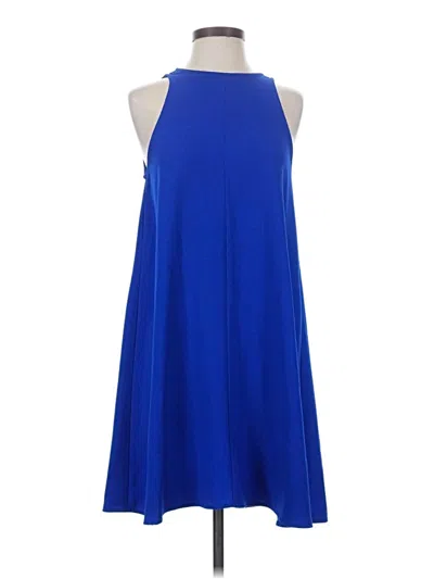 Pre-owned Charles Henry Casual Dress In Blue