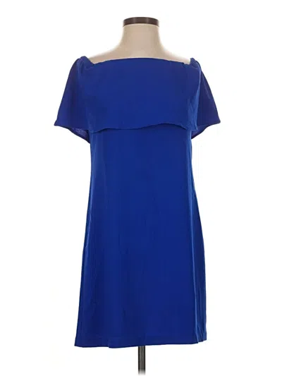 Pre-owned Charles Henry Casual Dress In Blue