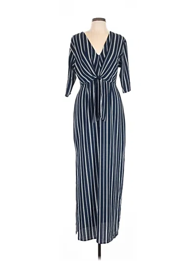 Pre-owned Charles Henry Casual Dress In Blue
