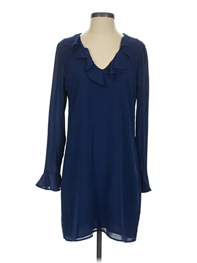 Pre-owned Charles Henry Casual Dress In Blue