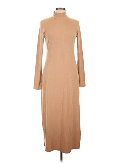 Pre-owned Charles Henry Casual Dress In Brown