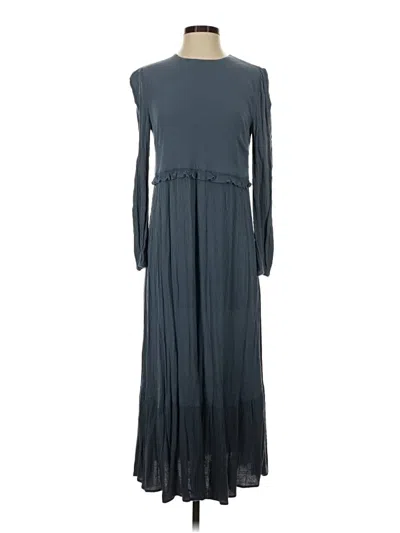 Pre-owned Charles Henry Casual Dress In Gray
