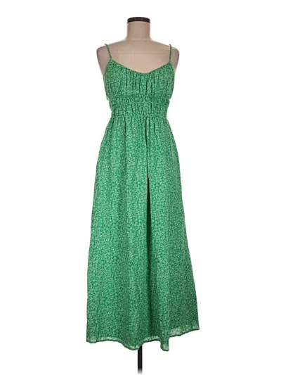 Pre-owned Charles Henry Casual Dress In Green