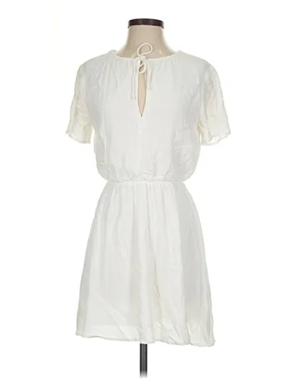 Pre-owned Charles Henry Casual Dress In Ivory