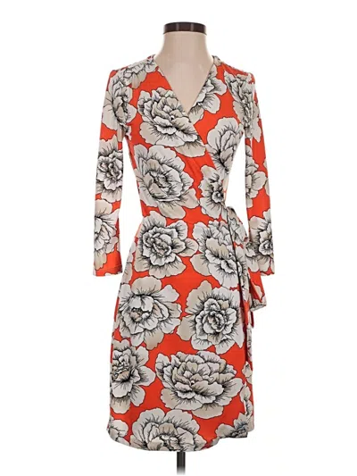 Pre-owned Charles Henry Casual Dress In Orange