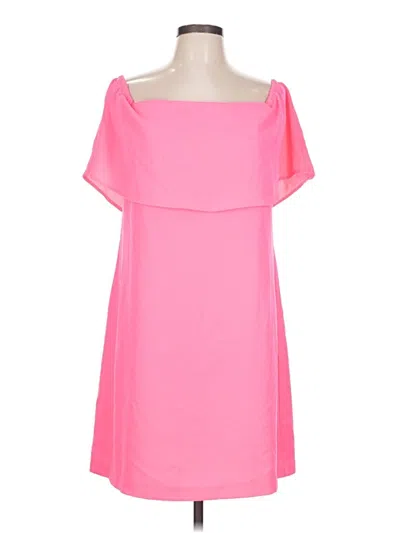Pre-owned Charles Henry Casual Dress In Pink