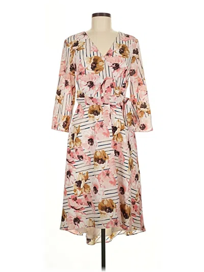 Pre-owned Charles Henry Casual Dress In Pink