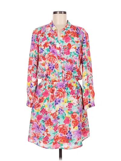 Pre-owned Charles Henry Casual Dress In Purple