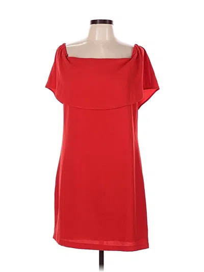 Pre-owned Charles Henry Casual Dress In Red