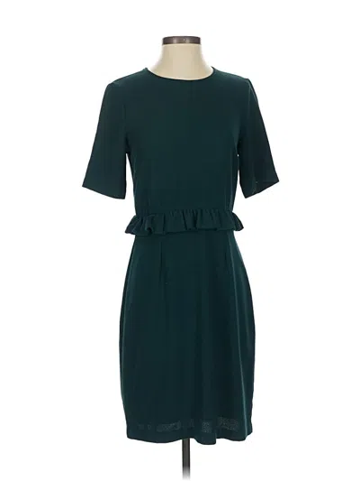 Pre-owned Charles Henry Casual Dress In Teal