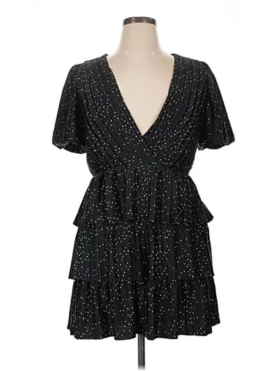 Pre-owned Charles Henry Cocktail Dress In Black