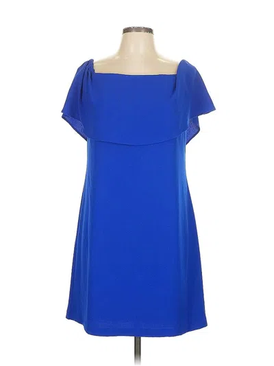 Pre-owned Charles Henry Cocktail Dress In Blue