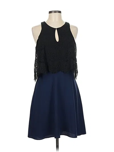 Pre-owned Charles Henry Cocktail Dress In Blue