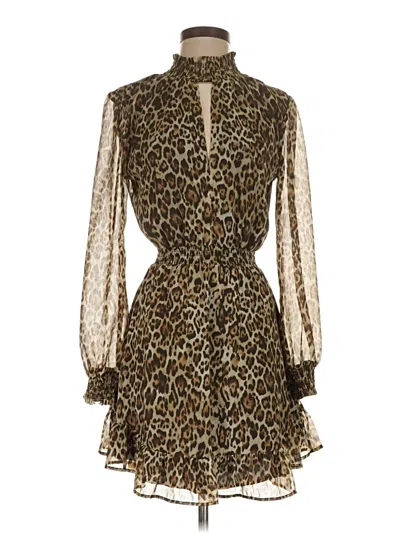 Pre-owned Charles Henry Cocktail Dress In Brown