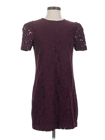 Pre-owned Charles Henry Cocktail Dress In Burgundy