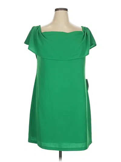Pre-owned Charles Henry Cocktail Dress In Green