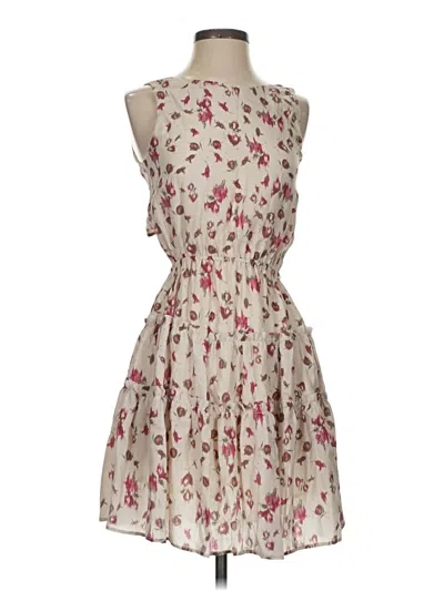 Pre-owned Charles Henry Cocktail Dress In Ivory