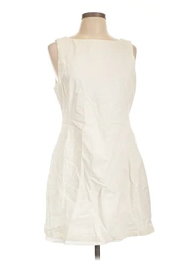 Pre-owned Charles Henry Cocktail Dress In Ivory