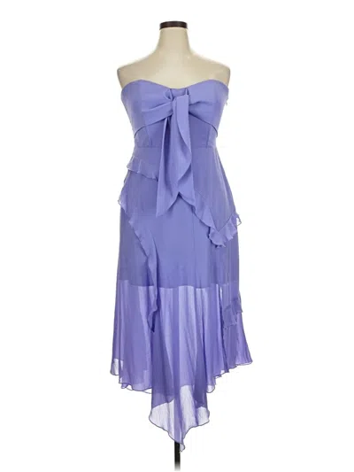 Pre-owned Charles Henry Cocktail Dress In Purple
