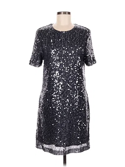 Pre-owned Charles Henry Cocktail Dress In Silver