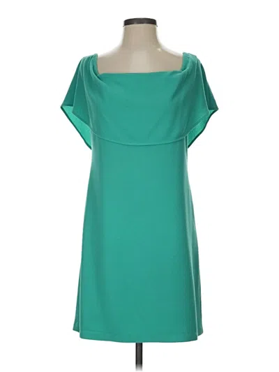 Pre-owned Charles Henry Cocktail Dress In Teal