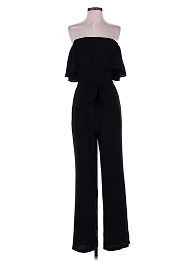 Pre-owned Charles Henry Jumpsuit In Black