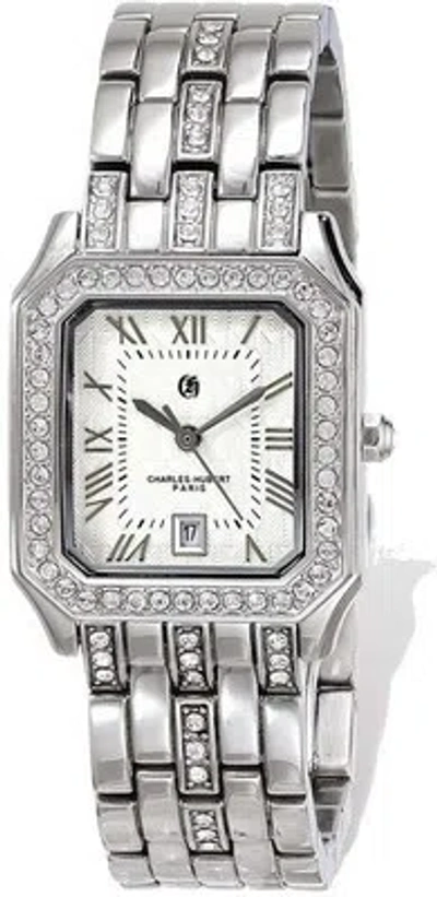 Pre-owned Charles-hubert Ladies Charles Hubert Stainless 26 X 32mm Watch