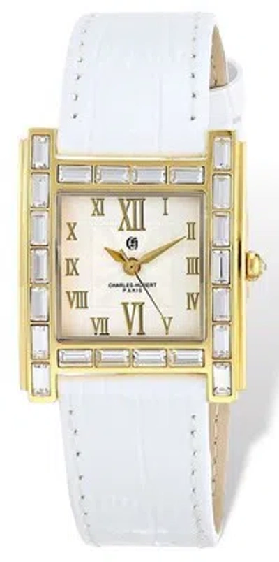 Pre-owned Charles-hubert Ladies Charles Hubert Stainless 27 X 32mm Watch