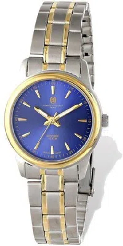 Pre-owned Charles-hubert Ladies Charles Hubert Two-tone Titanium 30mm Watch