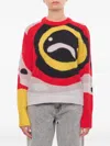 Charles Jeffrey Loverboy Abstract-print Crew-neck Sweater In Multi