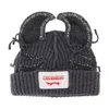 Charles Jeffrey Loverboy Artisanal Ears Beanie In Black