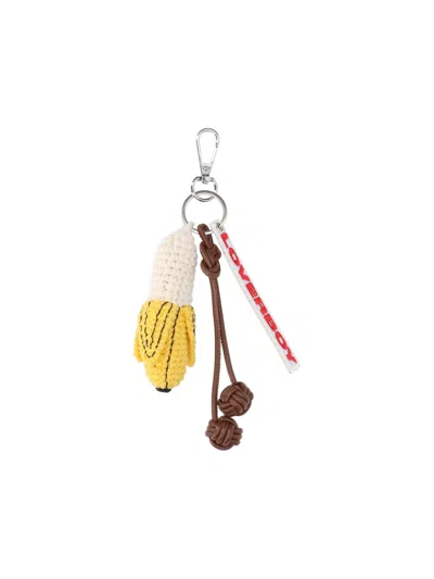 Charles Jeffrey Loverboy Banana Bag Charm In Gray