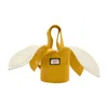 Charles Jeffrey Loverboy Banana Bucket Bag In Yellow