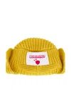 Charles Jeffrey Loverboy Barbarian Beanie In Yellow