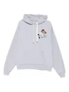 Charles Jeffrey Loverboy Barbarian-patch Hoodie In Gray
