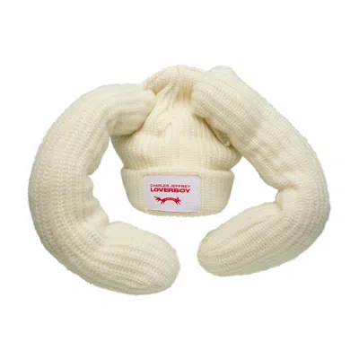 Charles Jeffrey Loverboy Beanie With Long Ears In Metallic