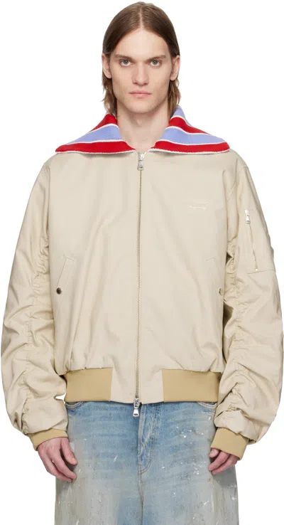 Charles Jeffrey Loverboy Neutral Jackets In Beige