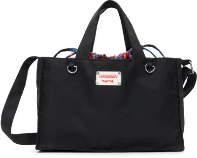 Charles Jeffrey Loverboy Black Colour Block Baby Shopper Tote